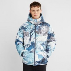 PUFFER JACKET DEDICATED DUNDRET MOUNTAIN - MULTI COLOR