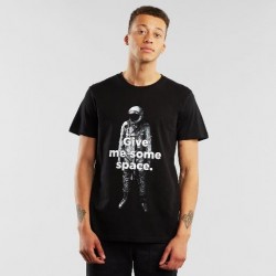 T-SHIRT DEDICATED STOCKHOLM GIVE ME SOME SPACE - BLACK