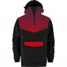 SHOFTSHELL MAJESTY ANORAK - RED / BLACK