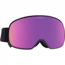 GOGGLES MAJESTY SPHERICAL SX BLACK - BLACK PEARL LENS / PINK AMETHYST