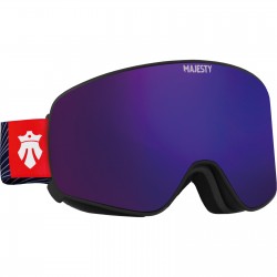 GOGGLES MAJESTY THE FORCE C black/ultraviolet + yellow 