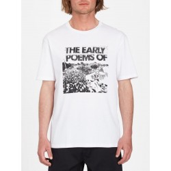 CAMISETA VOLCOM V ENTERTAINMENT POEMS - WHITE