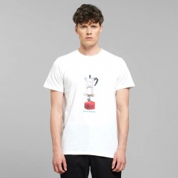 CAMISETA DEDICATED STOCKHOLM BOILING COFFEE WHITE