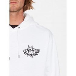 HOODED VOLCOM V ENTERTAINMENT - WHITE