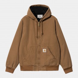 JACKET CARHARTT ACTIVE HAMILTON BROWN (heavby stone washed)