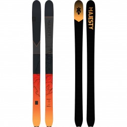 ESQUI MAJESTY HAVOC 100 CARBON 23/24+ ATK FREERAIDER 15 EVO orange
