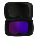 GOGGLES MAJESTY THE FORCE black/black+yellow