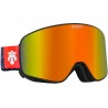 GOGGLES MAJESTY THE FORCE C black/fire opal mirror+yellow cetrine