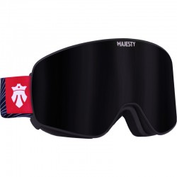 GOGGLES MAJESTY THE FORCE C black/black + yellow lens