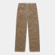WOMEN´S CORDUROY PANT CARHARTT SIMPLE tanami